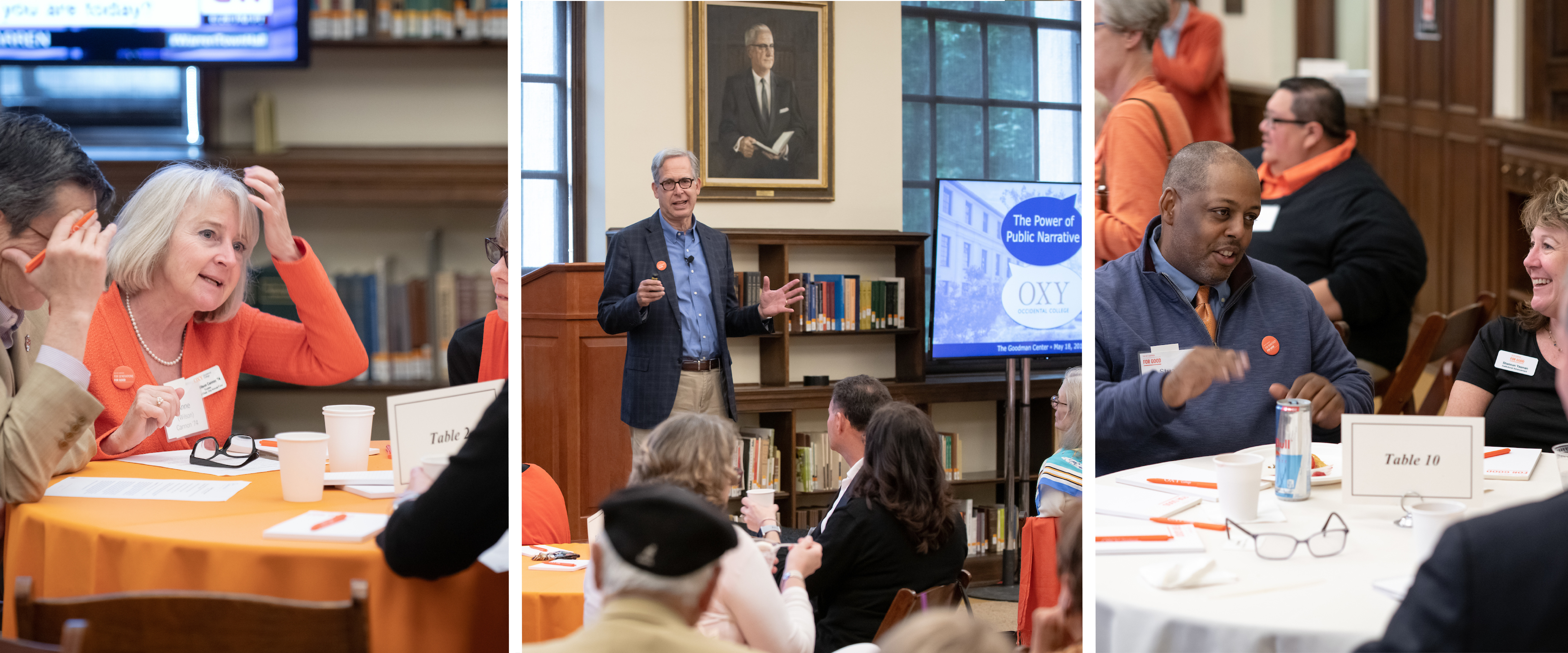Images from Volunteer Leadership Summit Storytelling Session