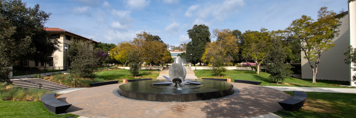 Gilman Fountain in the daylight