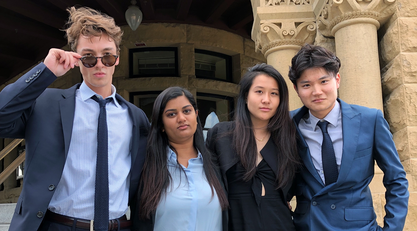 Blythe Fund students