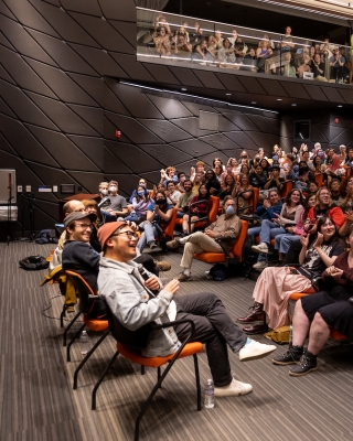 Students attend MAC's Cinematheque event series