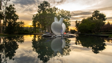 Lucille Y. Gilman Memorial Fountain: Then and Now