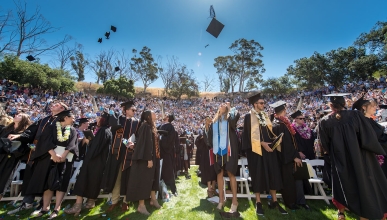 Commencement at Occidental College