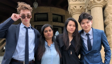 Blythe Fund students