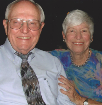 Dottie (Reitzell) Burnett ’54 and Jerry Burnett ’53 