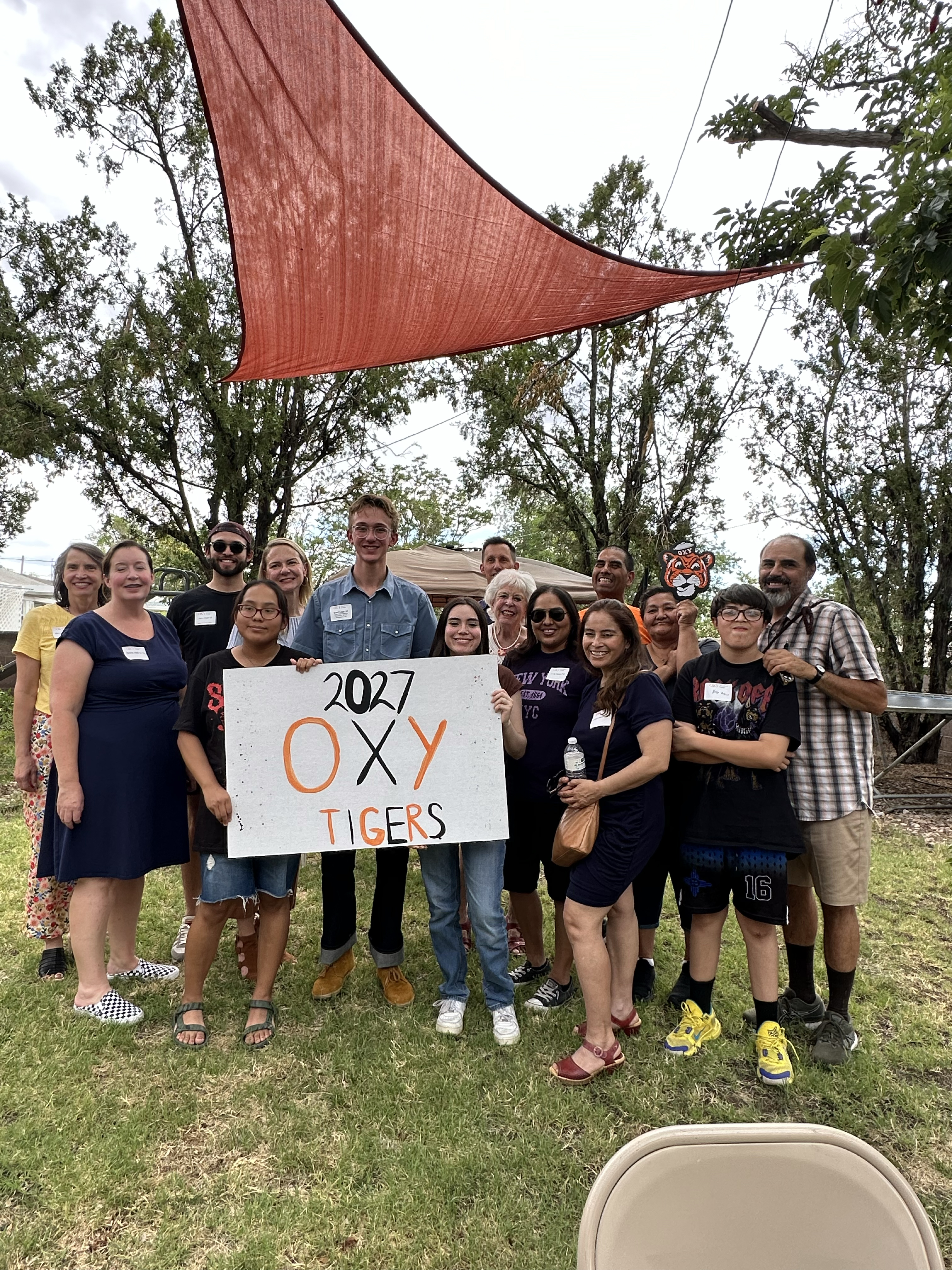 Incoming students, local alumni and families gather for a summer send off